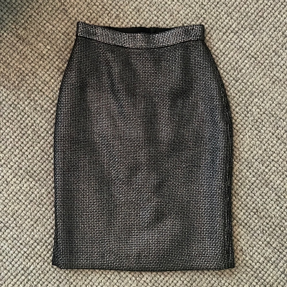 Banana republic high waist pencil skirt